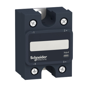 Schneider Electric Solid State Relay; 25A; 1-NO; 90-280VAC IN; 24-300VAC OUT; Panel Mount; Zero Crossing; LED